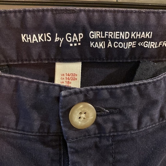 Girlfriend Khakis by GAP, Size 14 - Picture 2 of 3
